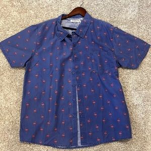 NWT- men’s shirt sleeve dress shirt